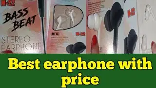 M-22 ear Fon review/best earphone//earphone//best earphone under 300 rs/top 1 best budget earphone.