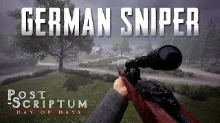 German Sniper in Heelsum Post Scriptum | Sniper Gameplay Post Scriptum | PS No Commentary Gameplay