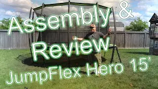 How (not) to assemble the JumpFlex Hero 15' Trampoline.
