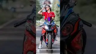 KTM Biker photos ideas for girl/Girls biker photography poses ideas/Attitude Stylish girls bike pose