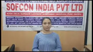 PLC Course With Assured Placement | Amrita Chandrokar (Trainee) Testimonial | Sofcon Noida