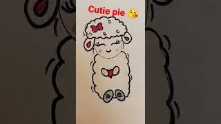How to draw cutie pie doll #art #artist #trending #viral #ytshorts #doll
