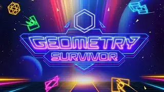 Geometry Survivor (by Brain Seal Ltd) IOS Gameplay Video (HD)