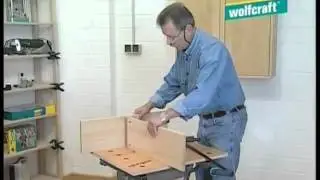 4642000 Wolfcraft Undercover Jig szett, rejtett csavaros k&ouml;t&eacute;shez
