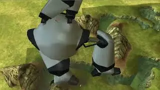 Rayman 4 Prototype - Controlling the Rabbid Mecha Bipod
