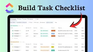 How to create a checklist in ClickUp (Step Tracker)