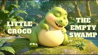 Little Crocodile vs The Empty Swamp 🐊🌵 | Teamwork & Friendship Story for Kids