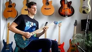 Kiesel ST300 Test Ride - PART 2 (Groovy Backing Track Jam with Alienadin)