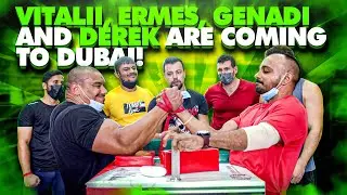 VITALII, ERMES, GENADI AND DEREK ARE COMING TO DUBAI!