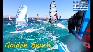 New Golden Beach - Paros lot of riders in August