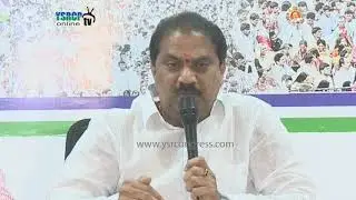 YSRCP Leader Malladi Vishnu & Vellampalli Srinivas condemns the suspension of employees - 1st Nov 17