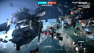 Starfighter Assault Gameplay - Endor (Empire) Star Wars Battlefront II