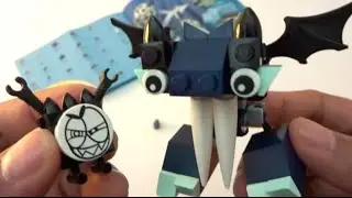 Lego Mixels Vampos &mdash; распаковка и пошаговая инструкция (медленной) сборки