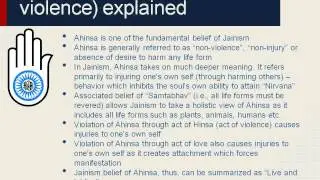 Jainism - Belief of Ahinsa explained