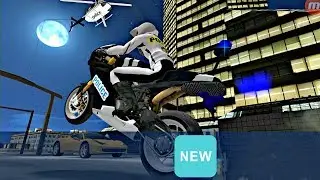 Police Motorbike Simulator 3D - Android Gameplay [HD]