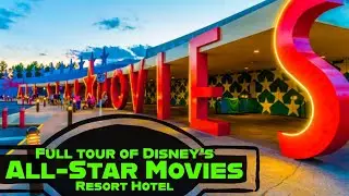 Full Tour of Disney&rsquo;s All-Star Movies Resort | Themed Swimming Pools, Splash Pads, & Playgrounds