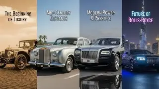 Rolls‑Royce Legacy | Silver Ghost (1906) to Spectre (2023) Dubai Nights