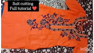Suit cutting ✂️| sabse aasan tarika cutting stitching | full tutorial video suit cutting stitching 