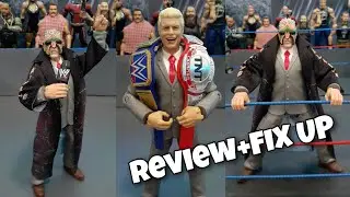 WWE Legends Series 8 Ultimate Warrior Review + Cody Rhodes Fix Up!