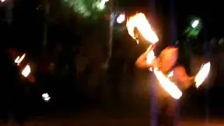 FIRE SHOW AT WINDSOR BUSKING FESTIVAL 2009