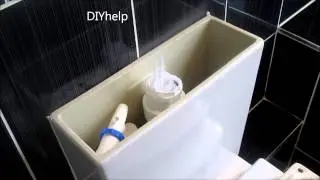How to open a toilet cistern. Made Easy