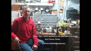 Runcl Titan II 5000 Spin fihing reel product review with full take apart