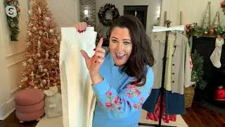 Belle by Kim Gravel ScubaLuxe Everyday Shine Gold Glam Pant on QVC