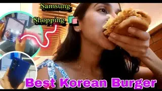 Best Burger in Leon's | Aaj humne best Korean Burger🍔 try Kiya || Nexus mall me Mobile Shopping