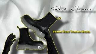 The Greatest Rick Owens Shoes  | Unboxing Rick Owens Beatle Bozo Tractor boots