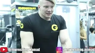 Boxing and arm wrestling training with | Artyom Morozov | part 2