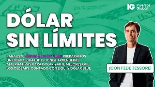 💵 Dólar sin límites - ¿Cómo salir de los pesos y cubrirme de la inflación?