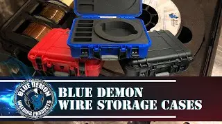 Blue Demon Wire Storage Cases