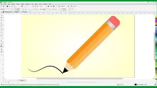 CorelDraw Tutorial - Pencil Design | Tips and Tricks