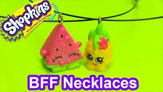 DIY How to Make Shopkins BFF Necklace