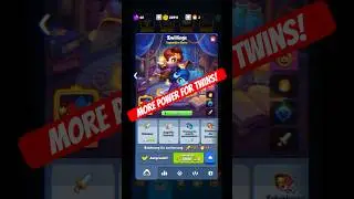Upgraded TWINS to Level 9 in Rush Royale! Massive power boost! #rrOsiris