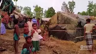 The border between Bangladesh and Burma