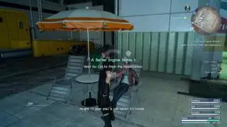 Final Fantasy XV - A Better Engine Blade ll: Hand Over Glass Gemstone to Cid Sequence (Must Wait)