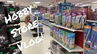 My First Ever Vlog?!  Visiting The Hobby Store! (Cars, Trains, Planes & More!) V001