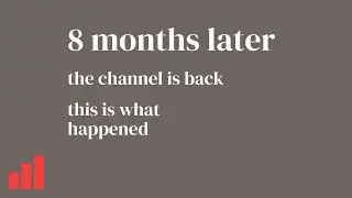 I started a newsletter - and other reasons the channel had no updates.