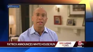 Deval Patrick announces presidential run