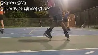 Freestyle inline slide trick video : Fast Wheel