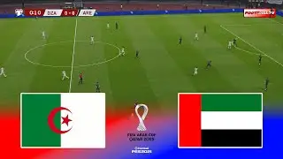 🔴ALGERIA vs UAE - FIFA Arab Cup 2025 | Pes 21 Gameplay | الجزائر ضد الإمارات
