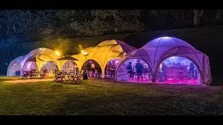 Surprise 40th Birthday Party in Dome Marquees