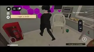 Jogando o jogo do sharama no Roblox com @lala-dzj4 
