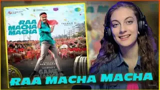 Raa Macha Macha 🥰 Lyrical | Game Changer | Ram Charan | Shankar | Russian Girl Reacts