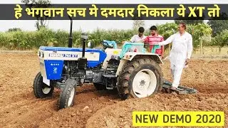 Swaraj 744 XT 52HP cultivation performance | Swaraj 744XT demo new model 2020 | सच मे दमदार है इसमे