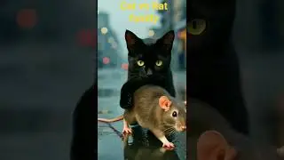 Cat vs Rat family part 01 #ai #aishorts #everyone 😱😱😱