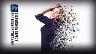 Create Dispersion Effect in Photoshop | Fast & Easy Tutorial #RajnikGraphicLab