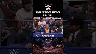 Kids at WWE shows be like&hellip; #wwe  #shorts