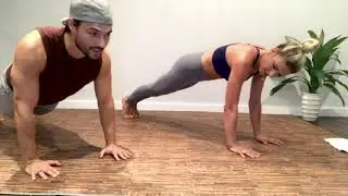 56 Minute Full Body Strength Workout with Bands and Weights